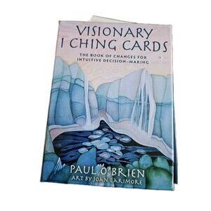 Visionary I Ching Cards, Paperback by O'Brien, Paul, Like New Used